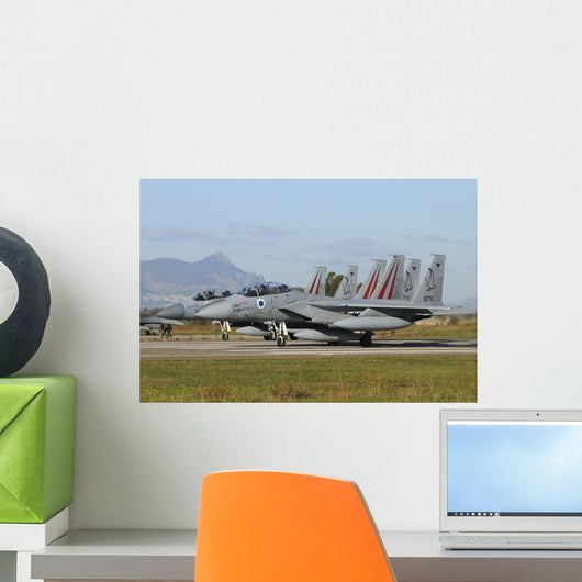 F-15d Baz from Israeli Grounded Wall Decal