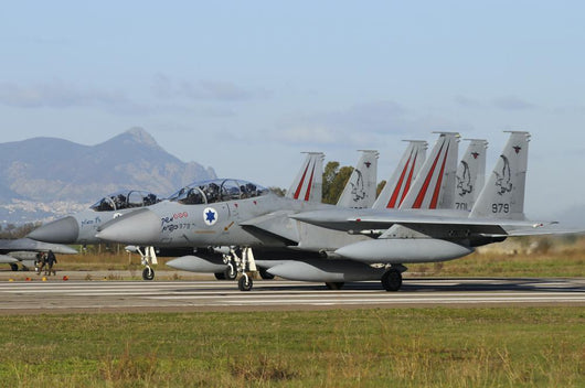 F-15d Baz from Israeli Grounded Wall Decal