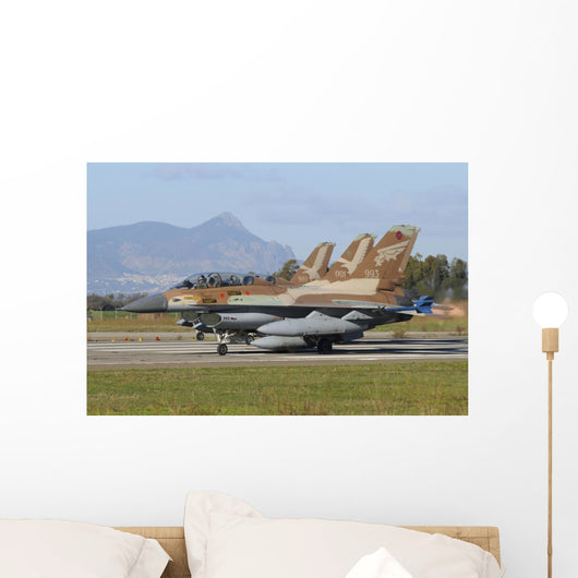 F-16b Netz Aircraft from Wall Decal