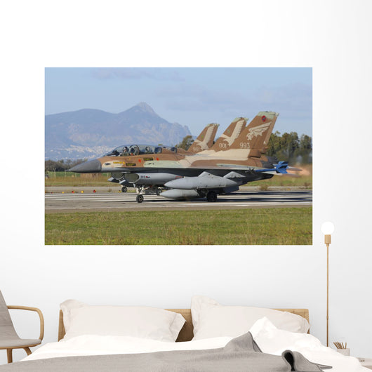 F-16b Netz Aircraft from Wall Decal