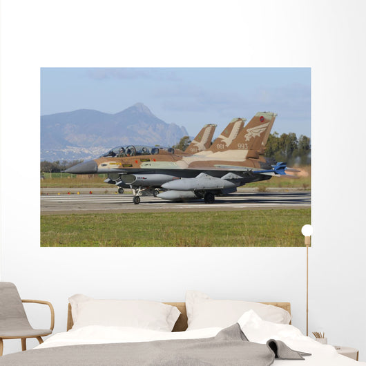 F-16b Netz Aircraft from Wall Decal