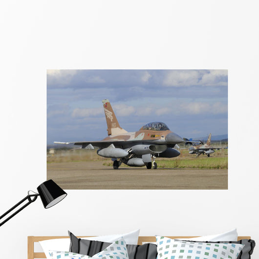 F-16b Netz from Israeli Grounded Wall Decal