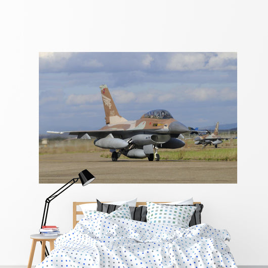 F-16b Netz from Israeli Grounded Wall Decal