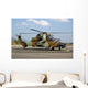 Eurocopter Tigre Attack Helicopter Grounded Wall Decal