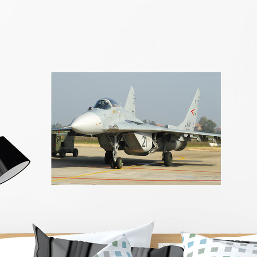 Mig-29 Fulcrum from Hungarian Grounded Wall Decal