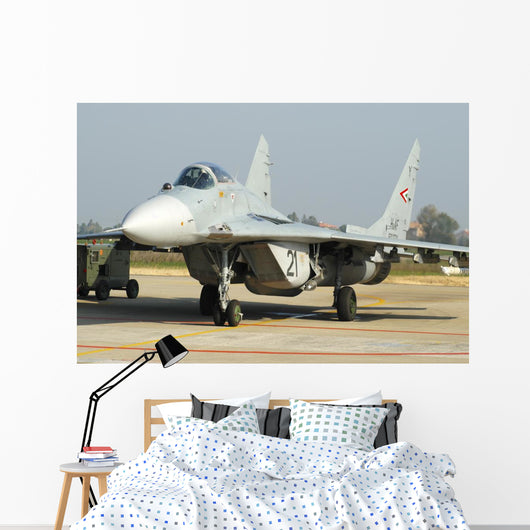 Mig-29 Fulcrum from Hungarian Grounded Wall Decal