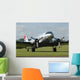 C-47 Dakota Norwegian Colors Grounded Wall Decal