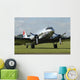 C-47 Dakota Norwegian Colors Grounded Wall Decal