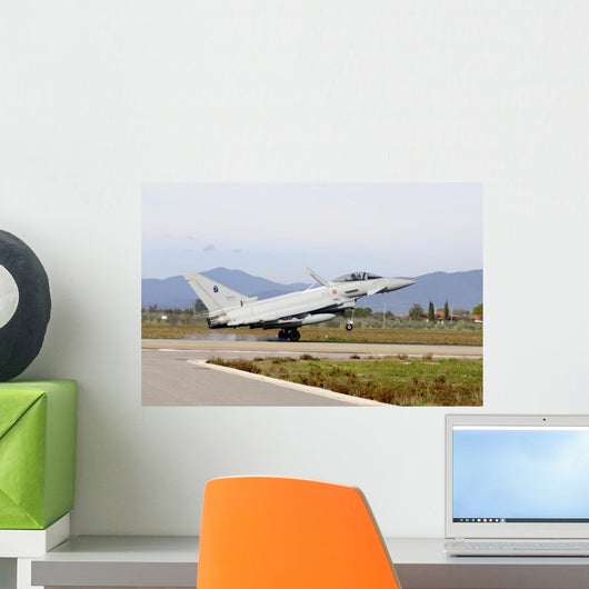 Eurofighter Ef2000 Typhoon Taking Off Wall Decal