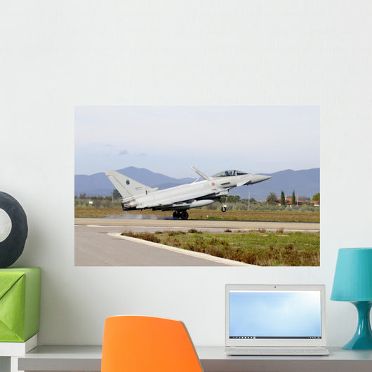 Eurofighter Ef2000 Typhoon Taking Off Wall Decal