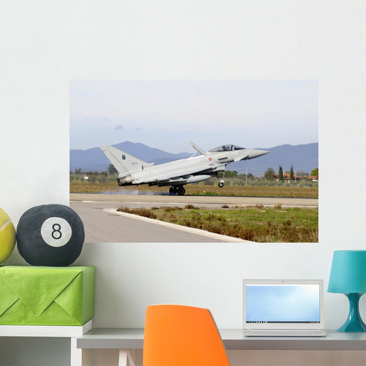 Eurofighter Ef2000 Typhoon Taking Off Wall Decal