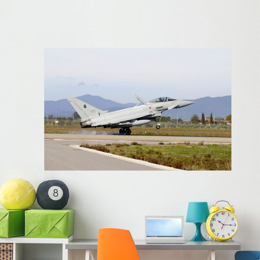 Eurofighter Ef2000 Typhoon Taking Off Wall Decal