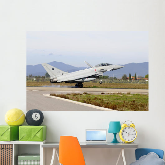 Eurofighter Ef2000 Typhoon Taking Off Wall Decal