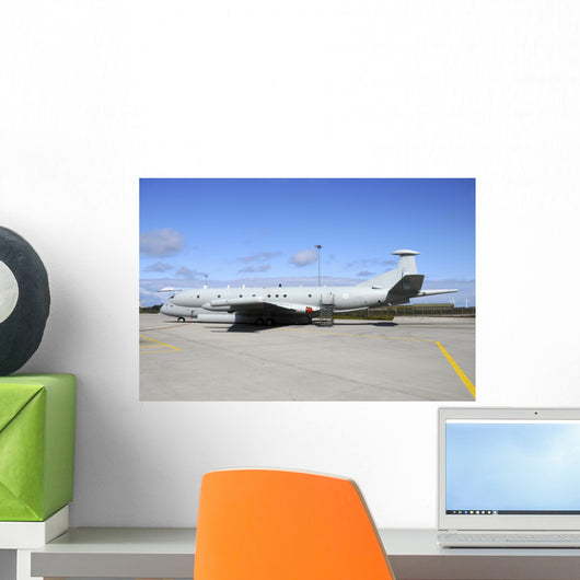 Hawker Siddeley Nimrod Mr2 Grounded Wall Decal