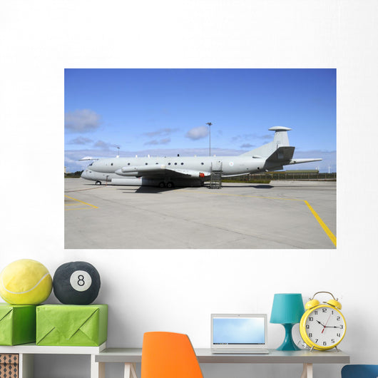 Hawker Siddeley Nimrod Mr2 Grounded Wall Decal