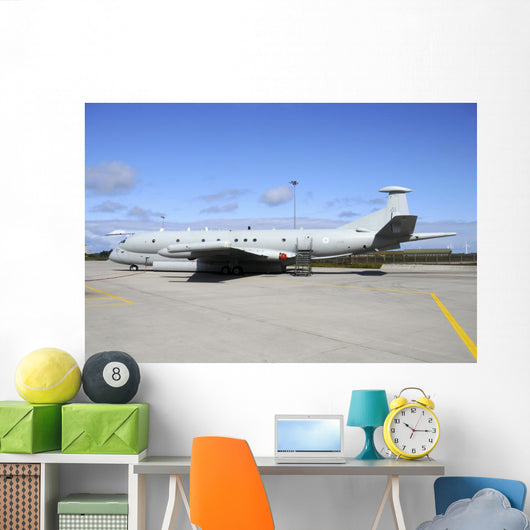 Hawker Siddeley Nimrod Mr2 Grounded Wall Decal