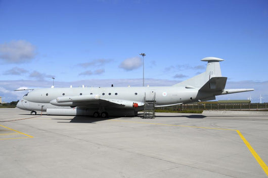 Hawker Siddeley Nimrod Mr2 Grounded Wall Decal