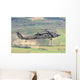 Uh-60 Black Hawk Helicopter In-Flight Wall Decal