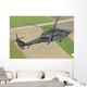 Uh-60 Black Hawk Helicopter Wall Decal