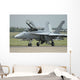 F A-18f Super Hornet Wall Decal