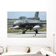 F-16d from Hellenic Air Grounded Wall Decal