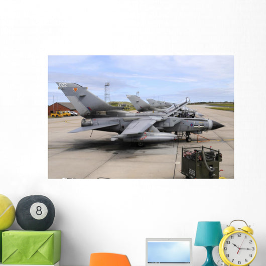 Tornado Gr4 Royal Air Line-up Wall Decal