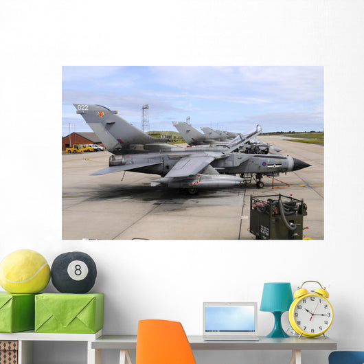Tornado Gr4 Royal Air Line-up Wall Decal