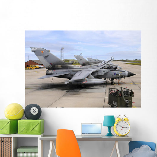 Tornado Gr4 Royal Air Line-up Wall Decal
