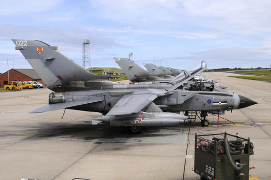 Tornado Gr4 Royal Air Line-up Wall Decal