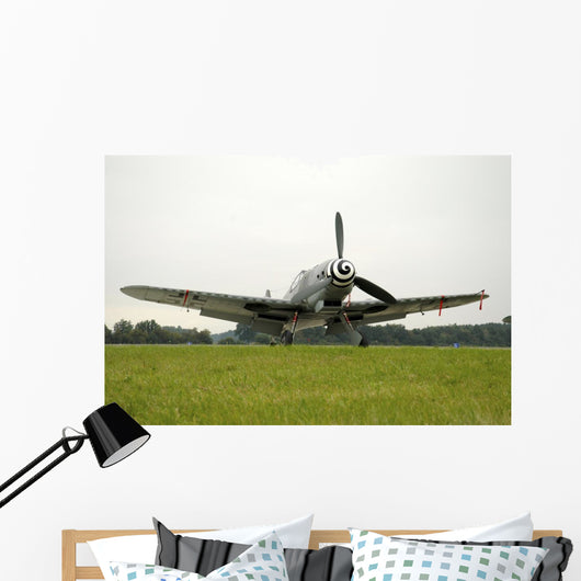 Messerschmitt Bf-109g World War Field Wall Decal