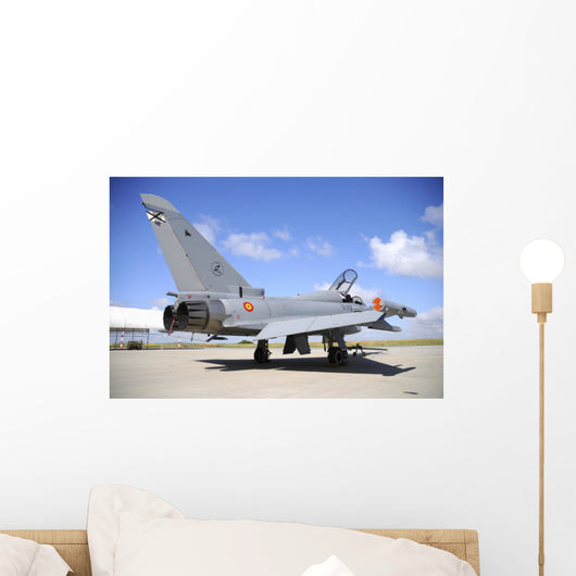 Eurofighter Ef2000 Typhoon Spanish Grounded Wall Decal