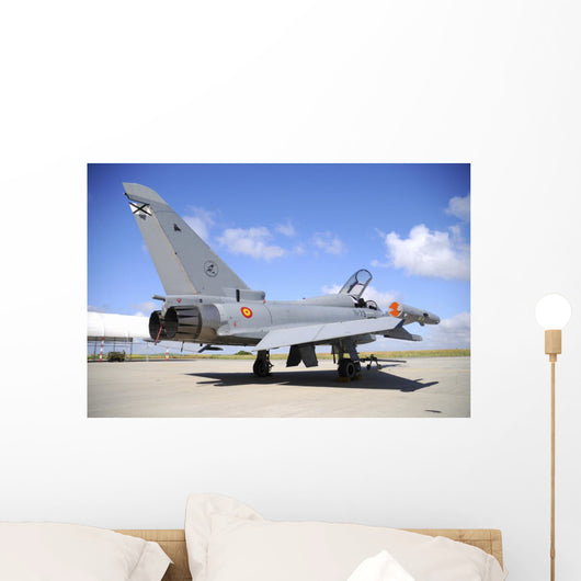 Eurofighter Ef2000 Typhoon Spanish Grounded Wall Decal