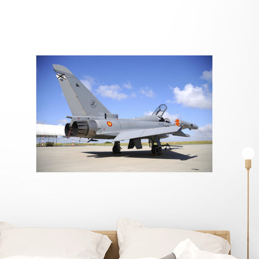 Eurofighter Ef2000 Typhoon Spanish Grounded Wall Decal