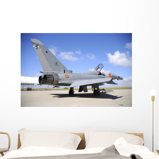 Eurofighter Ef2000 Typhoon Spanish Grounded Wall Decal