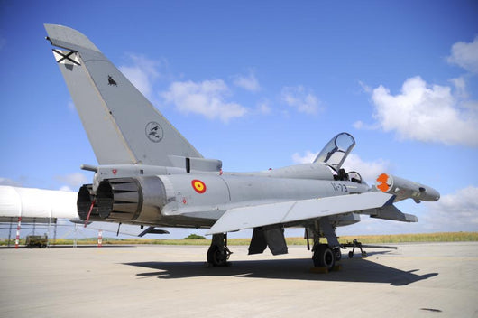 Eurofighter Ef2000 Typhoon Spanish Grounded Wall Decal