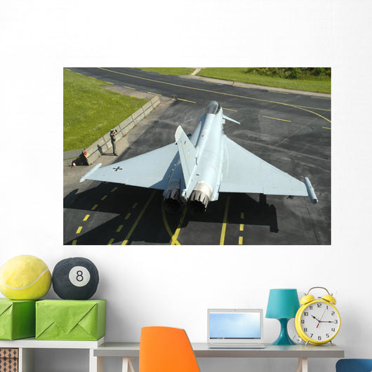 Eurofighter Ef2000 Typhoon Top Wall Decal