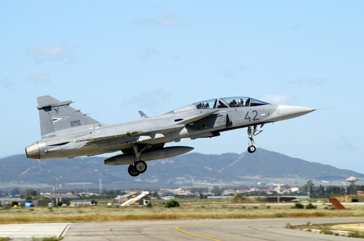 Jas-39d Gripen Hungarian Air Wall Decal