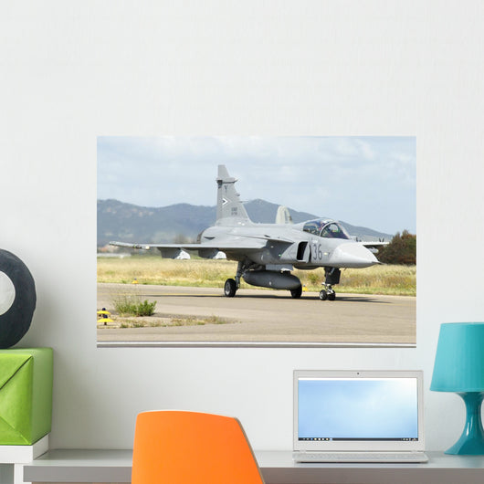 Jas-39c Gripen Hungarian Air Wall Decal