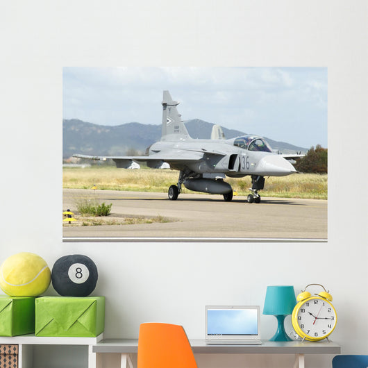 Jas-39c Gripen Hungarian Air Wall Decal