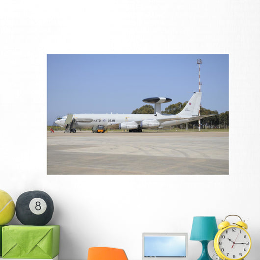 NATO E-3a Awacs Trapani Wall Decal