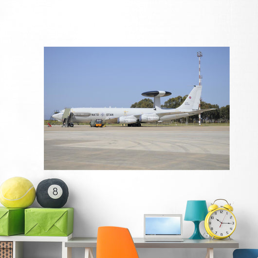 NATO E-3a Awacs Trapani Wall Decal