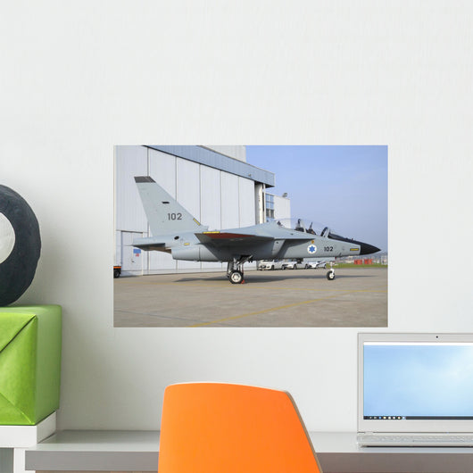 First M-346i Lavi Trainer Grounded Wall Decal