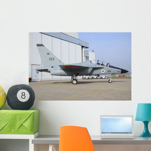 First M-346i Lavi Trainer Grounded Wall Decal