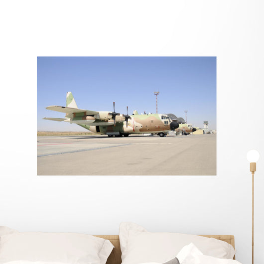 Israeli Air Force C-130 Grounded Wall Decal