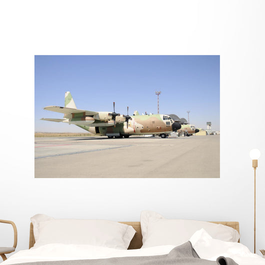 Israeli Air Force C-130 Grounded Wall Decal