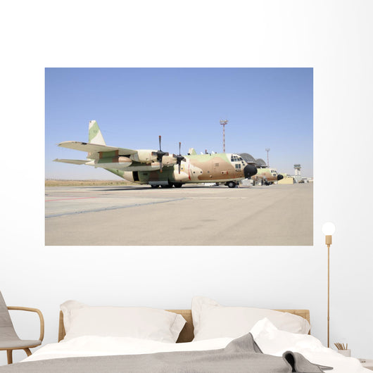 Israeli Air Force C-130 Grounded Wall Decal