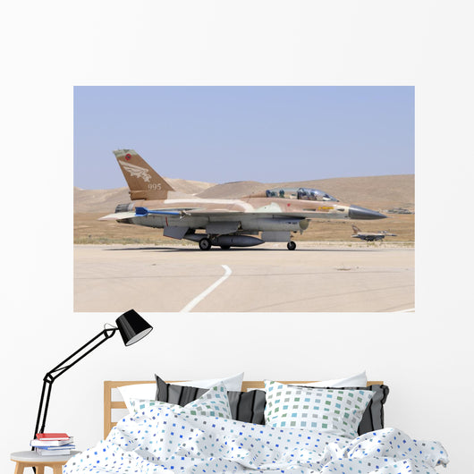 Two Israeli Air Force Grounded Wall Decal