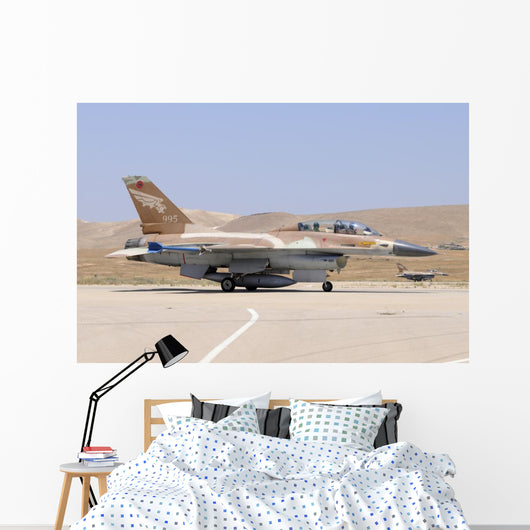Two Israeli Air Force Grounded Wall Decal