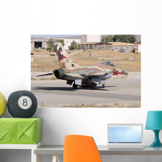 Israeli Air Force F-16b Wall Decal