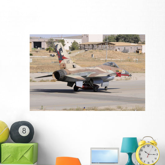 Israeli Air Force F-16b Wall Decal